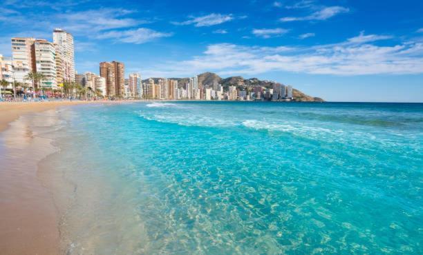 Апартаменти Sunset Waves Benidorm Sea View Екстер'єр фото